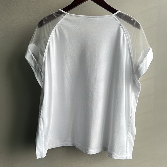 Sheer Sleeve Tee - Picture 5 of 5